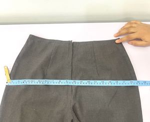 Charcoal High Waist Formal Pant