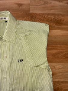 GAP Green Checkered Shirt