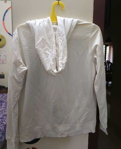 Classic and Stylish White Hoodie.