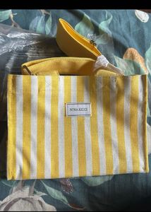 Nina Ricci Striped Tote Bag