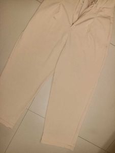 SALE!!! Beige Cropped Trousers