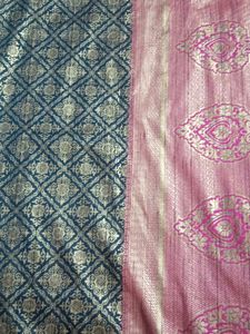 Dark Blue Saree in extreme good condition.