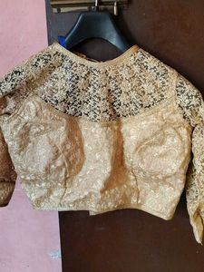 Golden Embellished Blouse