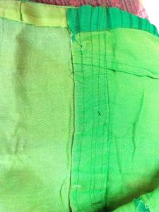 Beautiful Green Laharia Print Blouse