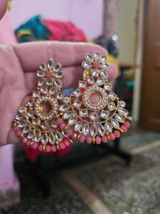 Statement Kundan Earrings