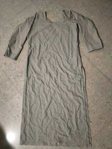 Elegant Grey Embroidered Kurti