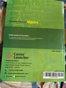 Cat Quants Book (algebra )