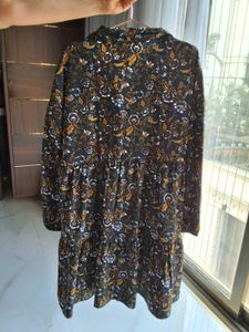 Black Printed Dress