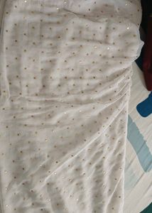 (Sale)Chiffon Saree With Blouse