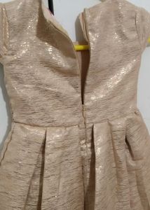 PRICE DROP Girl&#39;s Gold Sparkle Dress