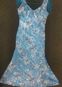 Floral Print Long Dress