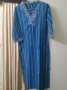 Blue Kurti Women