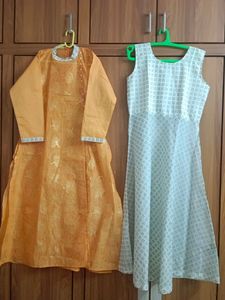 Beautiful 2 Piece Long Frock set