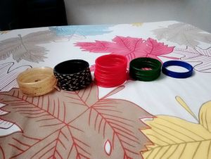 5 Colorful Bangle Set