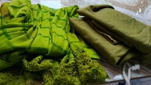 Beautiful Dupatta + Leggings Combo 💚