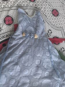 Beautiful Floral Design   Puffy  Layers  Party Weare  Frock