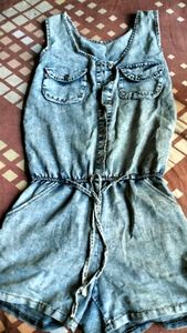 Denim jumpsuit