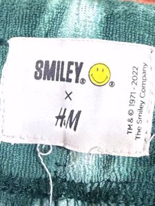 Tie Dye Smiley Face Shorts