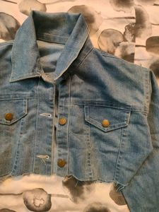 Cropped Denim Jacket
