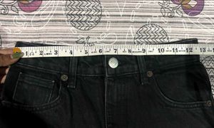 Zara Ripped Wide Jeans