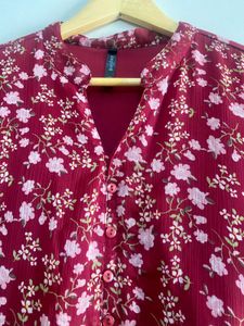 Floral fit &amp; flare Dress