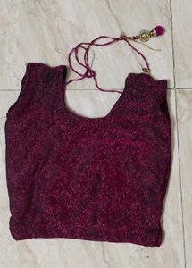 Maroon Lehenga Choli Set