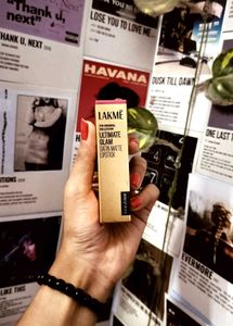 Lakme Ultimate Glam Satin Matte Lipstick