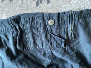 Dark Blue Cargo Pants