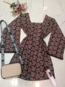 🆕 Pure Cotton Corset Short Kurta ✨🎀