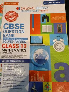 Oswaal CBSE Class 10 Study Material Science &amp; Math
