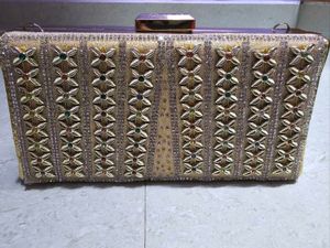 GOLD Party Wear Clutch