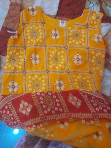 Vintage Indian Print Dress