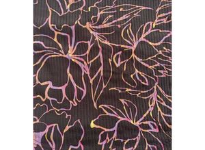 Floral Print Cropped Tee