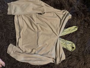 Stylish Top with Lace  Strap Detail