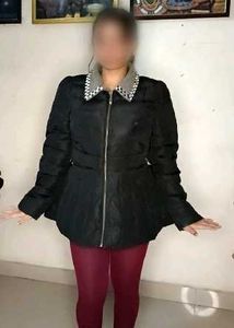 Stylish Black Puffer Jacket