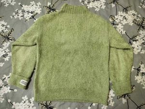 😍Green Knit Turtleneck Sweater😊