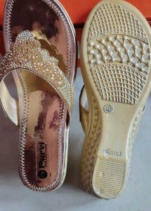 Elegant Gold Flats