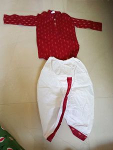 Cute Kurta Dhoti Set