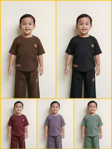 Baby Boys 5 Sleeve Top & Baggy Pant