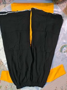 Black &amp; Gold Dress Fabric