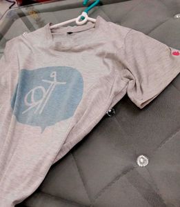 Grey Graphic T-Shirt