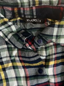 Plaid Long Sleeve Dress