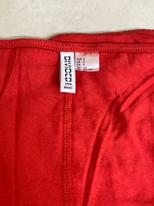 🍓👒H&amp;M Red Bodycon Dress