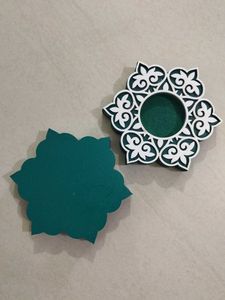 Wooden Candle Holder