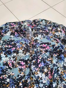 Floral Print Long Sleeve Top