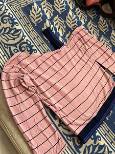 Pink One Sided Top….