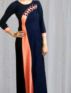 Partwear Maxi /Dress For College Wear