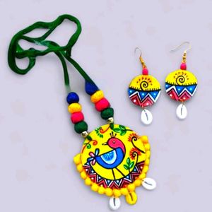 Handcrafted Necklace & Earring Set