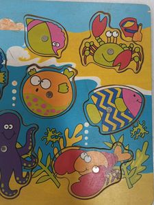 🐟 Magnetic Wooden Fish Puzzle Toy🐟