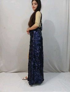 Western Style Slit Dress